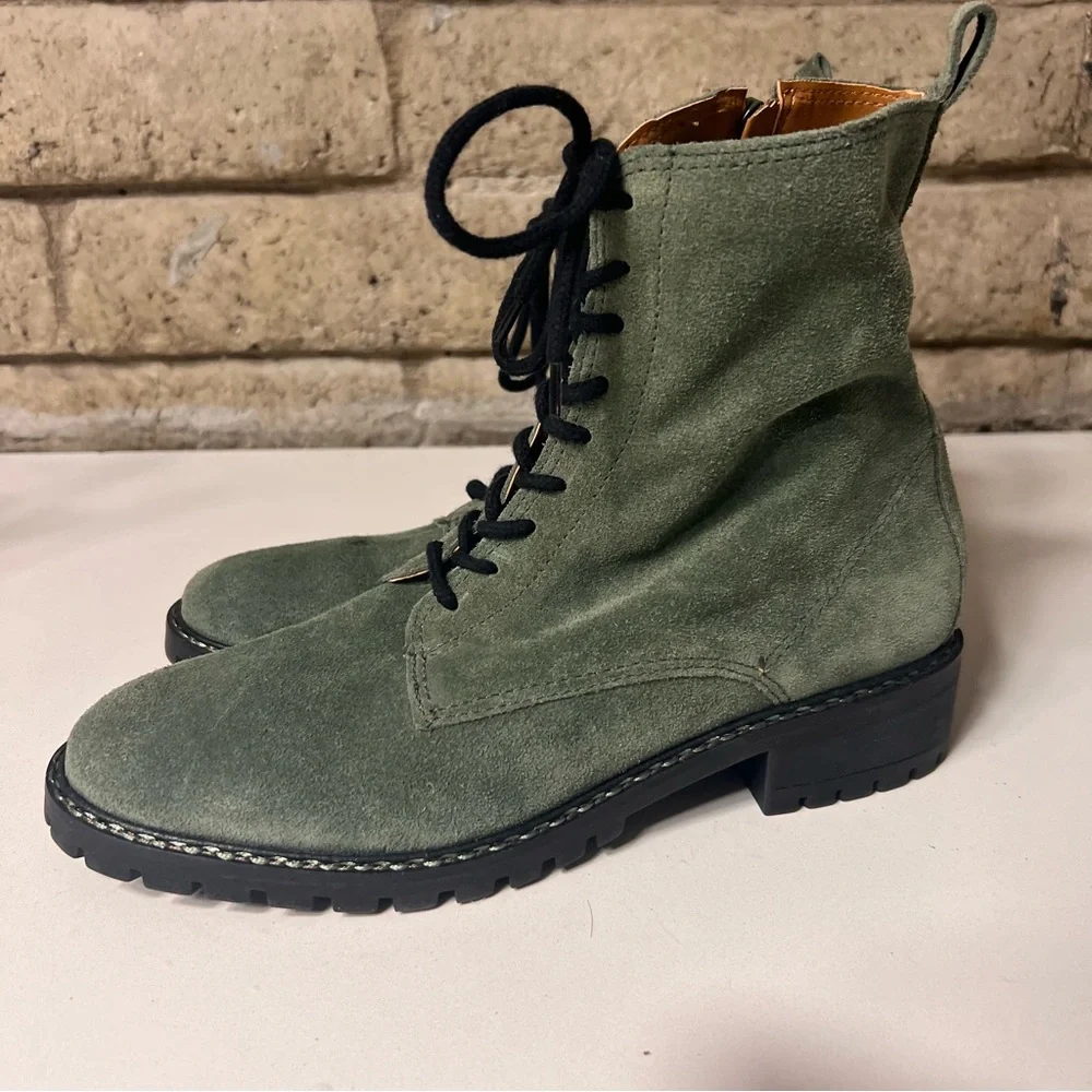 Lucky Brand Women's Olive Green Boots. - Picture 8 of 12